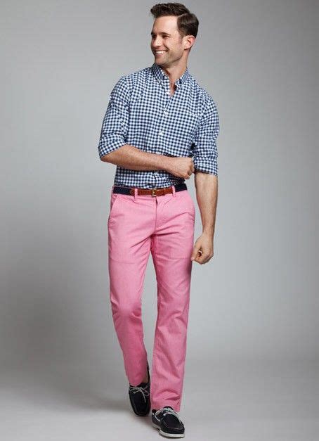 Real Men Wear Pink Mens Pink Pants Mens Outfits Colored Pants Outfits