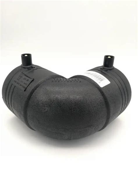 HDPE Polyethylene Electrofusion Fusion Weld Gas Pipe Elbow 90 Degree