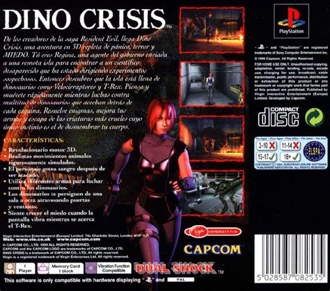 Dino Crisis Playstation Box Cover Art Mobygames