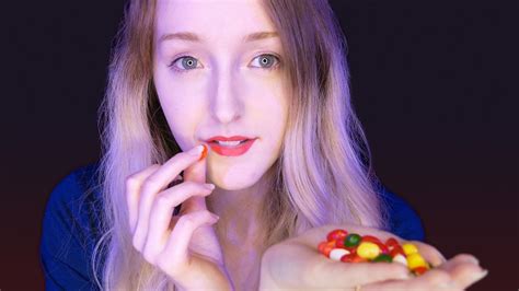 Asmr Jellybean Tasting And Gentle Tapping Youtube