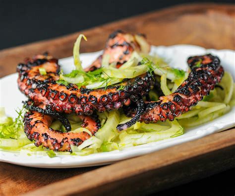 Grilled Octopus Salad With Citrus Vinaigrette Girls Can Grill