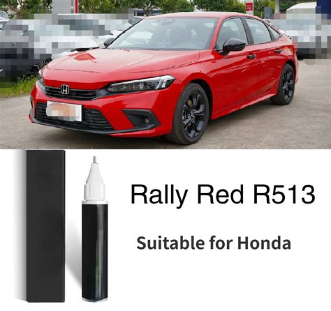 Suitable For Honda Red Touch Up Paint Pen Brush Accord Civic CRV Crown