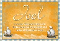 Joel Name Meaning - Joel name Origin, Name Joel, Meaning of the name Joel, Baby Name