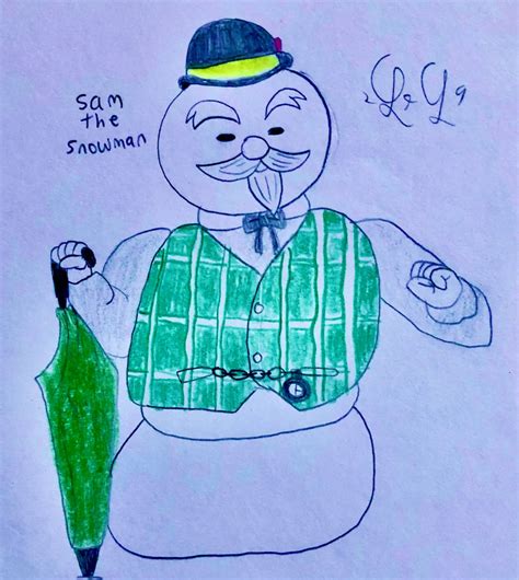 Sam the Snowman by LugiaLover249 on DeviantArt