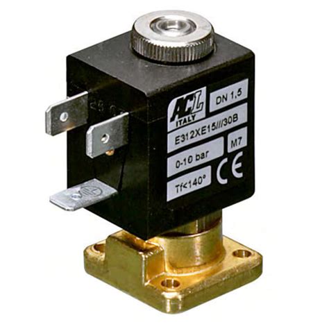 Direct Operated Solenoid Valve 312 Series ACL S R L 3 Way NO NC