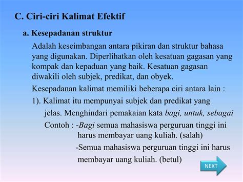 Presentasi Bahasa Indonesia Kalimat Efektif Ppt