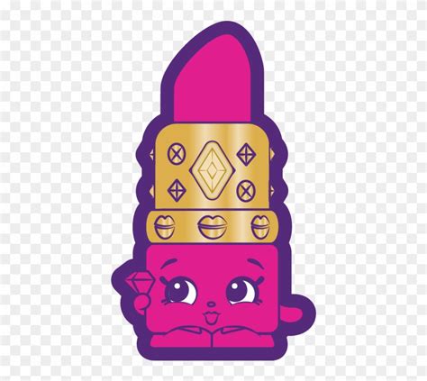 Lippy Lips Shopkins Wild Style Lippy Lips Hd Png Download 834x834