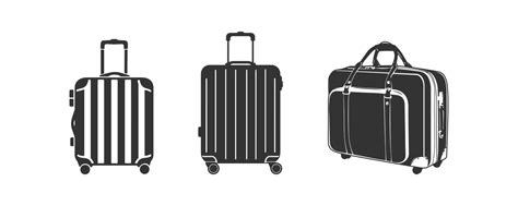 Travel Bag Icon Set Vector Illustration Design 42102341 Vector Art At