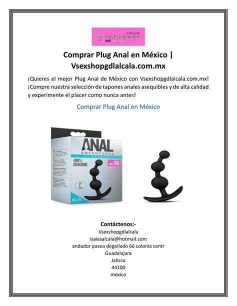 PPT Comprar Plug Anal en México Vsexshopgdlalcala mx PowerPoint Presentation ID