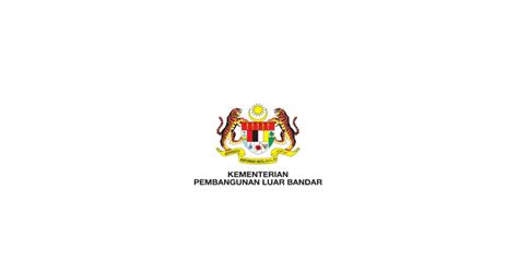 Logo Kementerian Pembangunan Luar Bandar