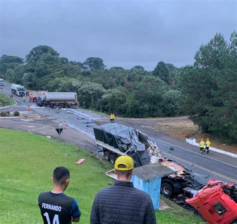 Uma pessoa morre em grave acidente de trânsito na BR 282 Éder Luiz