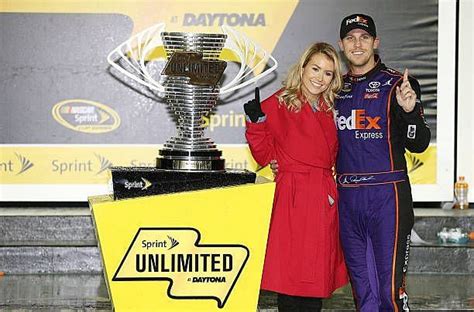 Who is Denny Hamlin’s girlfriend, Jordan Fish?