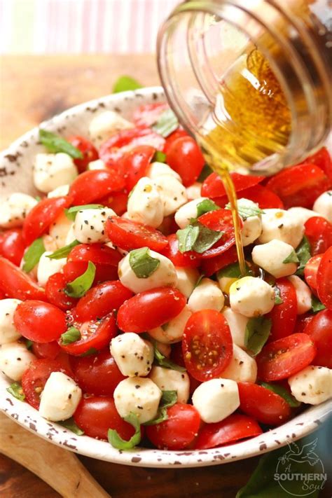 Super Simple Caprese Salad A Southern Soul