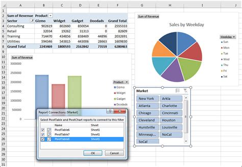 Adding A Slicer To Multiple Pivot Tables In One Sheet Brokeasshome