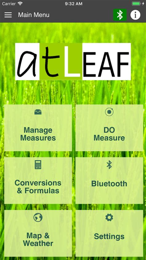 Atleaf Chl Blue Handheld Chlorophyll Meter Description