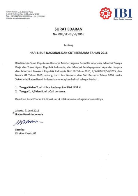 Contoh Surat Edaran Perusahaan Homecare24