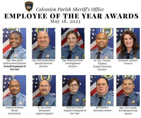 Cpso Deputies Receive Awards At Annual Law Enforcement Awards Ceremony