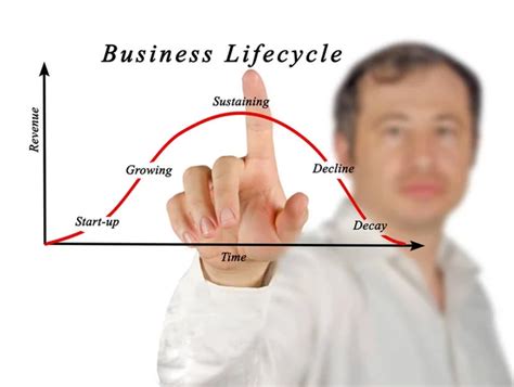 Diagram of Business lifecycle Stock Photo by ©vaeenma 193756752