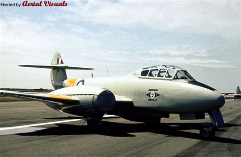 Aerial Visuals Airframe Dossier Gloster Meteor T S N Wf Raf