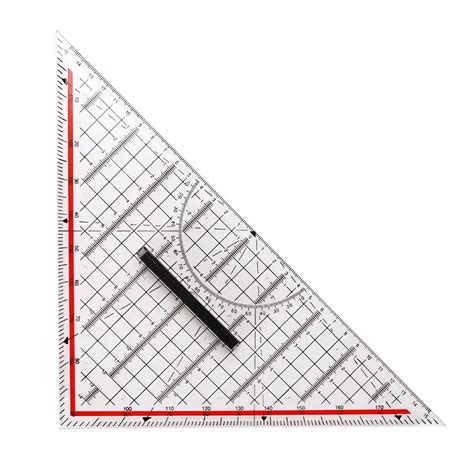 Regle Equerre R Gle De Triangle De Dessin Multifonction Avec Poign E