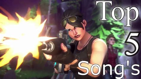 Top 5 Songs For Fortnite Montages Edits YouTube