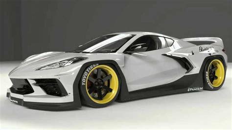 Corvette C8 With Pandem Widebody Kit Brings Wild Looks For £5500