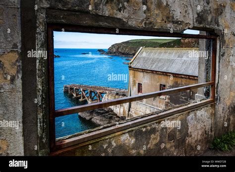 The Lizard Peninsula Cornwall View Of The Old Rnli Lifeboat Station