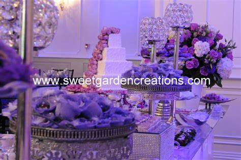 Cakes Desserts Candy Stations Table Set Up Sweet Garden Creations