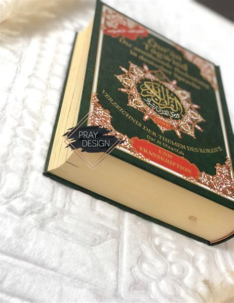 Deutscher Quran Pray Design