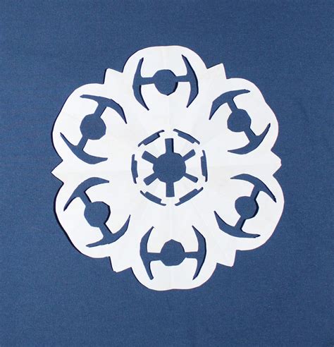 Star Wars Paper Snowflake Patterns