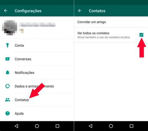 Dica Para Android N Mero De Contato Em Vez De Nome No Whatsapp