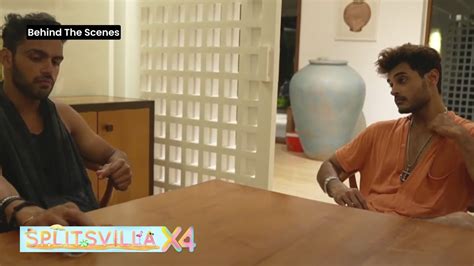 Splitsvilla X4 Behind The Scenes Joshua Strategises With Kashish