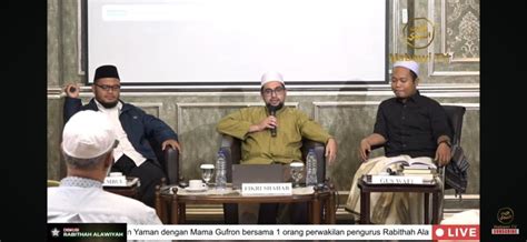 Guru Gembul Kritik Habib Rizieq Dan Habib Bahar Di Debat Nasab Baalawi