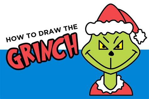 How To Draw The Grinch Easy Face Design Talk