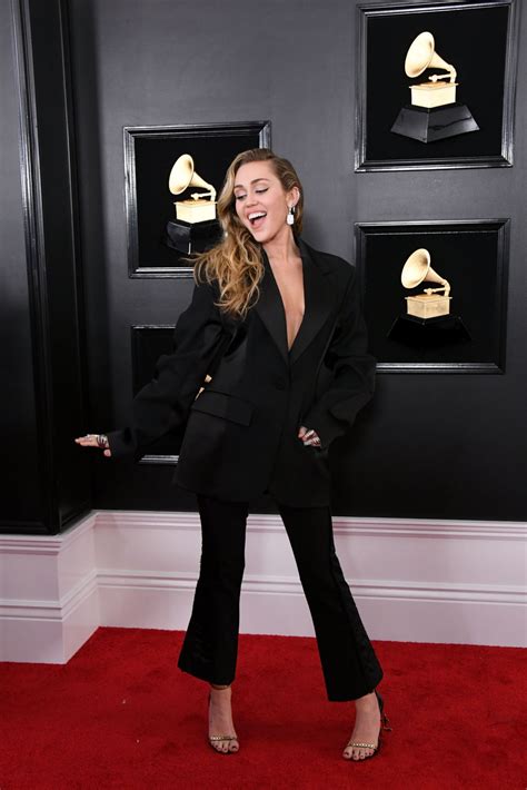 Miley Cyrus 2019 Grammy Awards In Los Angeles Gotceleb