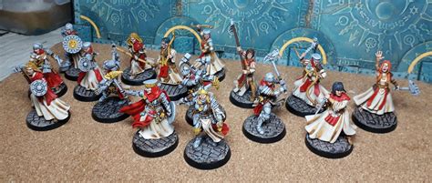 Sisters Of Sigmar From Heresylabs Complete Warband Painted Incredible