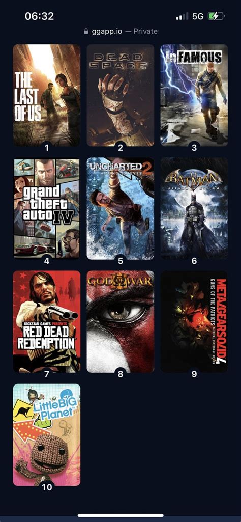 Games Top 10