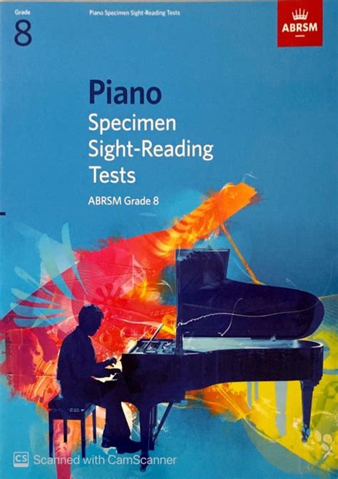 Abrsm Piano Specimen Sight Reading Tests Grade Lazada