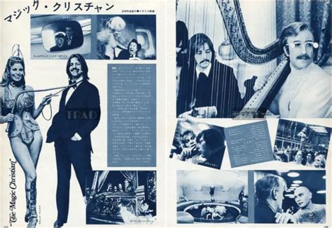 RAQUEL WELCH RINGO STARR The Magic Christian 1970 Japan Clipping 2