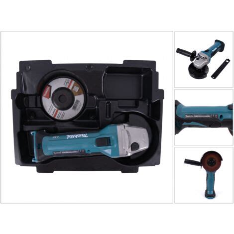 Makita DGA 452 ZE Meuleuse D Angle Sans Fil 18V 115mm Solo 1x