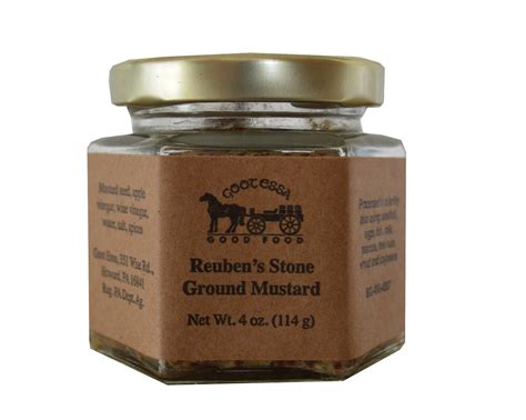 Reubens Stone Ground Mustard Goot Essa