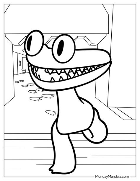 20 Rainbow Friends Coloring Pages Free Pdf Printables