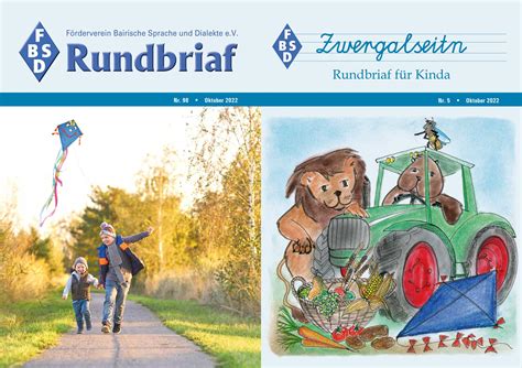 Rundbrief Bairische Sprache Mit Kinderseiten Samerberger Nachrichten