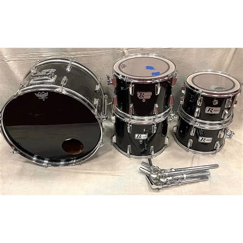 Used Rogers R 360 Drum Kit Black Guitar Center