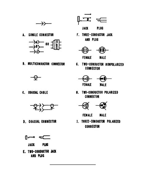 Connector Schematic Symbol Connectors Circuit Schematic Sy