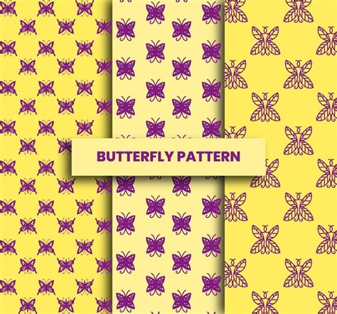 Premium Vector Premium Vector Butterfly Pattern