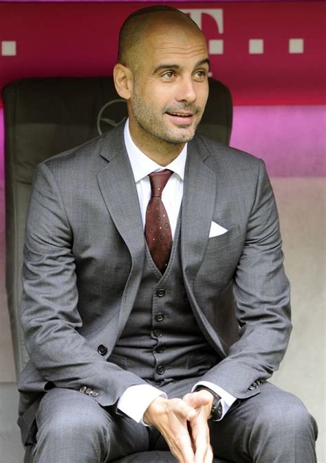 Pep Guardiola Mens Outfits Well Dressed Men Suits