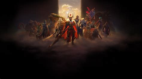 X Resolution Dota Poster K P Resolution Wallpaper