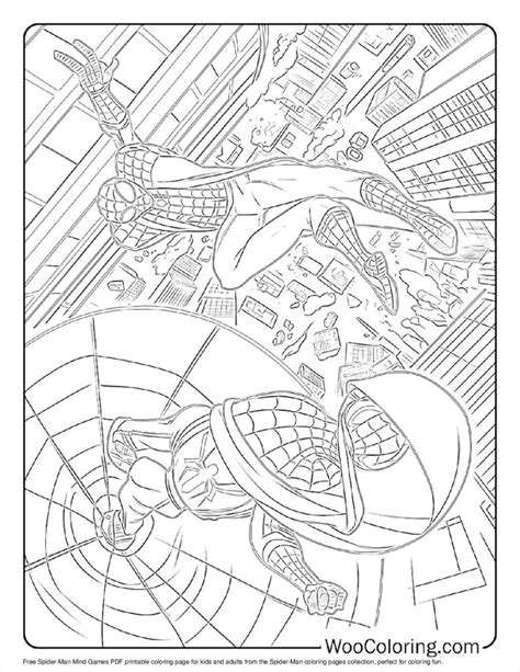 100 Spider Man Coloring Pages Free Printable Pdf Woo Coloring