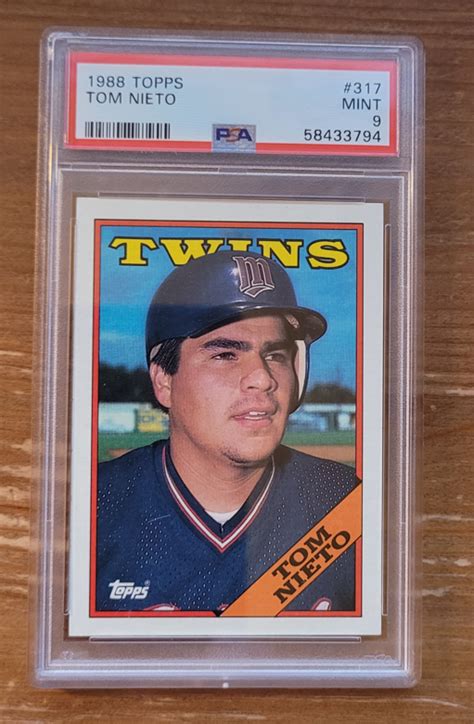 1988 Topps 317 Tom Nieto For Sale Online EBay